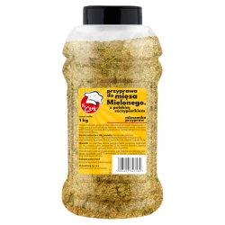 Kořenící Směs Pro Kotlety z Mletého Masa s Pažitkou Bez Přidaného Glutamátu - Premium Line 1kg Słoik PET