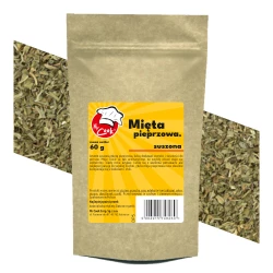Máta Peprová Zelená (Spearmint) Drcená - Premium Line 60g Doypack