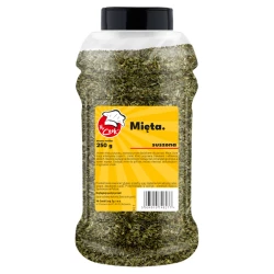 Máta Zelená (Spearmint) Drcená - Premium Line 250g Słoik PET