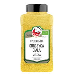 BIO Hořčičné Semínko Světlé Mleté 450g Słoik PET