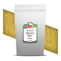 BIO Hořčičné Semínko Světlé Mleté 10kg Worek papierowy