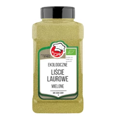 BIO Bobkový List Mletý 550g Słoik PET