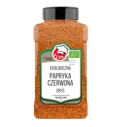 BIO Paprika Granulát 1-3 mm 450g Słoik PET
