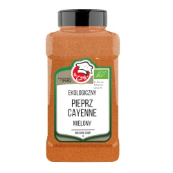 BIO Chilli Cayenne Mleté (Kajenský Pepř) 500g Słoik PET