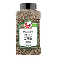 BIO Pepř Černý Celý Vyčistit 550g Słoik PET