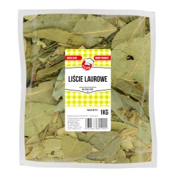 Bobkový List Celý - HoReCa Basic Line 1kg Worek foliowy